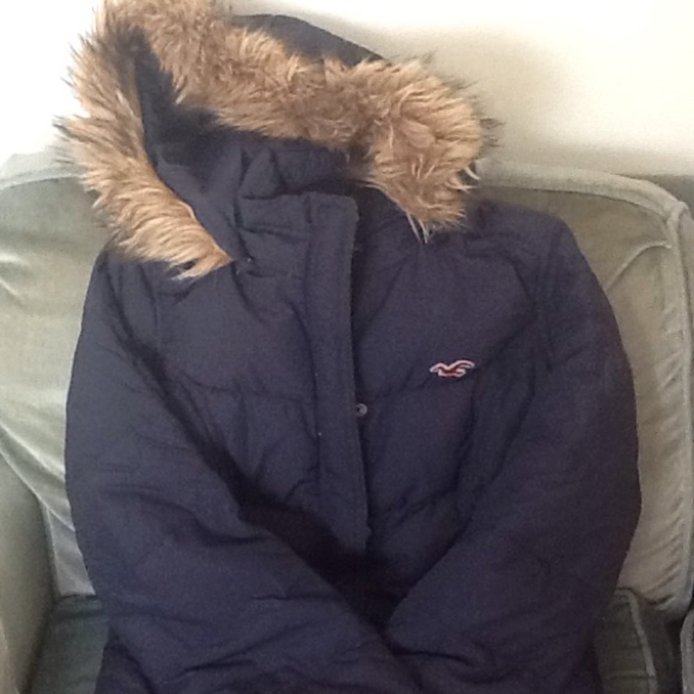 Coat with hood